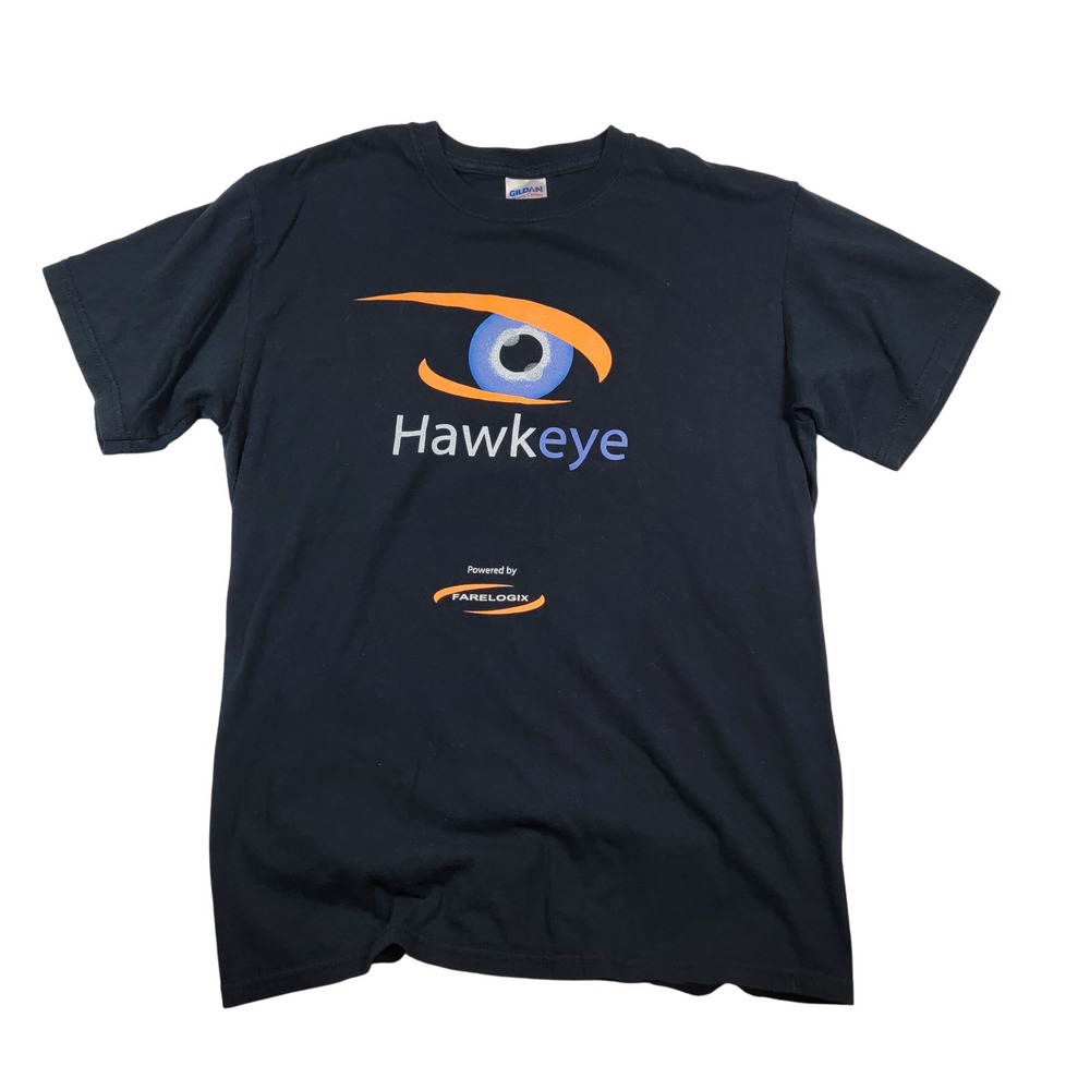 Y2K Gildan Hawkeye Short Sleeve T-Shirt Men's Medium